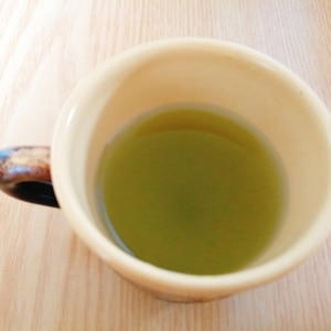 緑茶しょうが湯♪